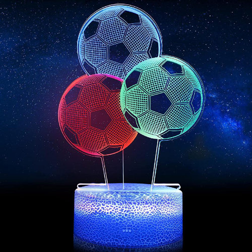 Battle Cow 3D Night Light,LED Illusion Table Desk Lamps ...